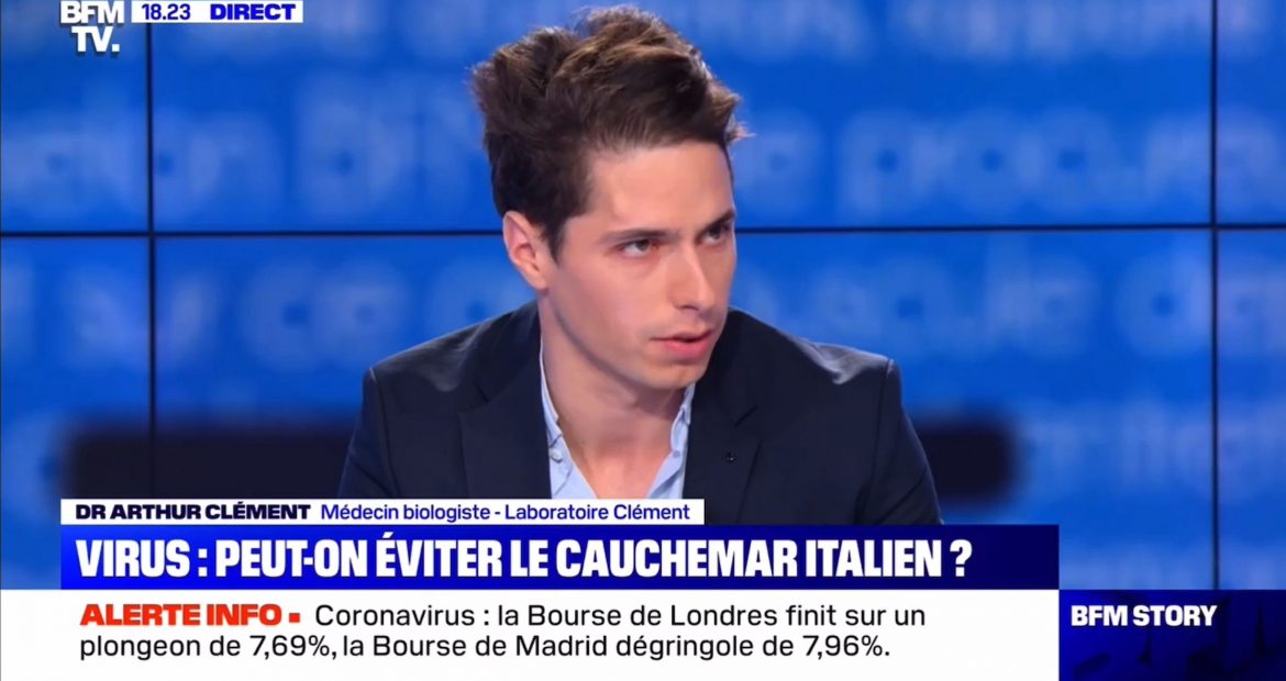 Covid 19 – BFM TV – Dr. Arthur Clément Covid 19 – BFM TV – Dr. Arthur Clément